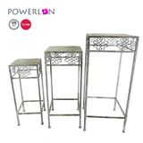 S/3 Square European Planter Stands for out-Door or in-Door Use