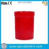 Useful Red Column Utensil Chopstick Holder