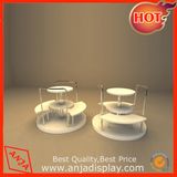 MDF Round Shoe Rack Display Table for Shop
