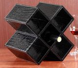 Trend Style PU Leather Wine Rack