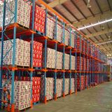 Industrial Cold Rolled Metal Storage Rack Selective Pallet Racking