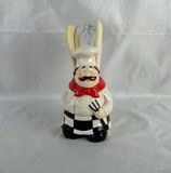 Hand-Painted Ceramic Chef Utensil Holder