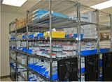 NSF 5 Tiers Adjustable Chrome Steel Hospital Storage Shelf