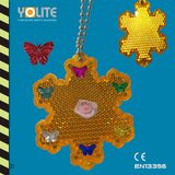 Reflective Snowflake Hangers, Hard Reflectors, Reflective Hangers, Reflective Hard Reflectors