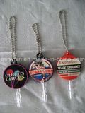 Promotional PVC Key Cover with Ball Chain and Key (AS-LS-0316001)