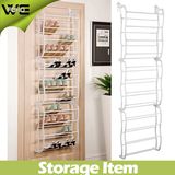 12 Tier Shelf Amazing Plastic Over Door Shoe Organizer Rack