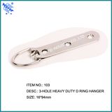 3 Holes Heavy-Duty Picture Frame Ring Hangers (103)