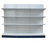 Heavy Duty Gondola Advertising Display Shelf Supermarket Bread Display Shelf