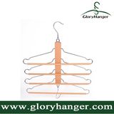 Combined Trousers/Coat Hanger with Matel Hook