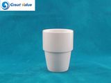 100cc Hotel and Restaurant Used Porcelain Cup Saucer Holder Without Handle