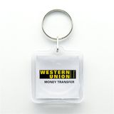 Wholesale Photo Frame Metal Key Ring Ring Metal Sublimation Trolley Coin