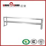 Double Tier Stainless Steel Kitchen Solid Shelving Unit