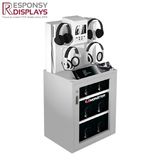 Custom Size Superior Standing New Branded Earphone &Headset Display Rack
