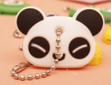 Promotional 3D Cartoon Rubber Custom Key Chain for Gift