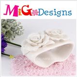 Pottery Home Artifact OEM White Candle Holder
