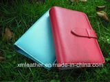 Custom Logo Leather Document Holder Agenda Notebook Cover