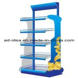 Four Layers Metal Floor Display Rack, Display Stand (RACK-455)