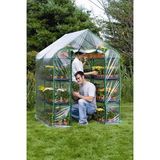 Garden Durable Iron Steel Frame Walk-in Grand Greenhouse