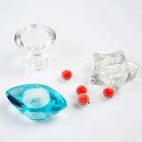 Different Shape Home Decoration Glass Candle Holder