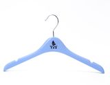 Fashion Brand Cheap Colorful Plastic Clothes Hanger Factory