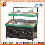 Steel Supermarket Store Vegetable Fruit Storage Shelf Display Rack (Zhv78)