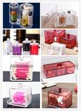 Cotton Pads Holder Makeup Organizer Cosmetics Makeup Cotton Swab Holder
