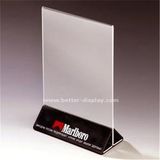 Cheap Acrylic Plastic Drink Menu Holder (BTR-I6029)