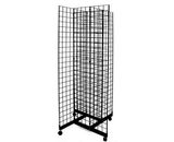 Triangle Wire Mesh Display Rack/Display Stand