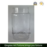 Clear Glass Hurricane Vase for Home Decor