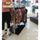 Keenhai Custom-Made Stainless Steel Metal Hanging Clothes Display Rack