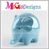Pretty Blue Elephant Piggy Cans for Kids Decoration