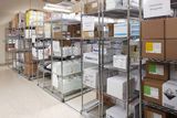 NSF 6 Tiers Chrome Metal Wire Shelving Rack for Hospital&Drugstore