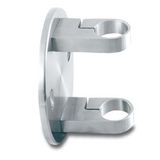 Stainless Steel Cast Staircase Railing Post Holder (Handrail Fitting)