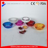 Wholesale Factory Price Colorful Thick Glass Candle Holder
