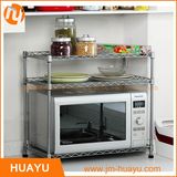 Chrome or Powder Coated Wire Shelving Kitchenware Microwave Oven Rack