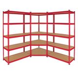 Screw Box Stack Shelving Corner Glass Storage Shelf