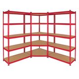 Screw Box Stack Shelving Corner Glass Storage Shelf