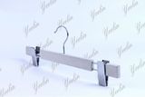 M Shape Clip Natural Wood Color Cheap Pants Wooden Hanger Ylwd33712m3-Ntl1 for Supermarket, Wholesaler
