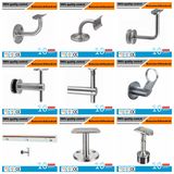 Stainless Steel Handrail Fittings Handrail Holder