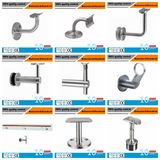 Stainless Steel Handrail Fittings Handrail Holder