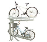 Double Decker Bicycle Rack Made in China