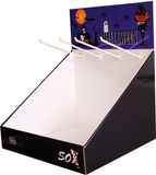 Highend Paper Carboard Display Counter Box with Hook