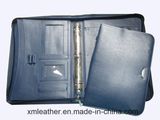 PU Leather Portfolio Folder Ring Binder Document Holder