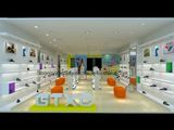 Customized High Grade Shoes and Clothes Display Shelf for Children Shop