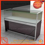 Wooden Jewellery Display Showcase with Glass Top