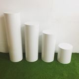 Clear Acrylic Display Pedestal / Plinth - 50cm Tall