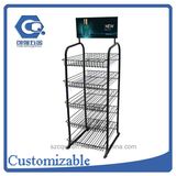 Custom Floor-Standing Detachable Metal Nail Polish Display Rack