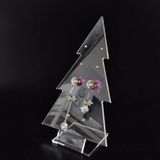 Colorful Acrylic Christmas Tree Earring Display Stand Rack