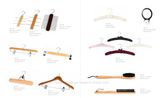 Wooden Suite Hanger for Hotel Guestroom and Home Used