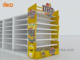 Supermarket Paper Display Shelf for Snacks